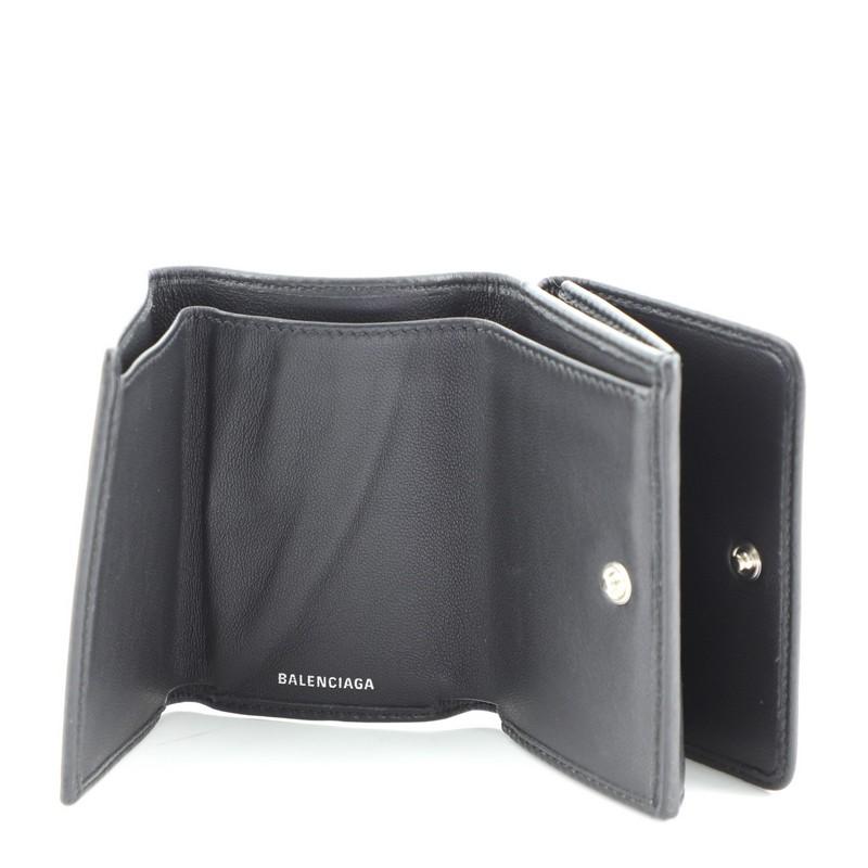 Balenciaga Ville Flap Wallet Leather Mini 1