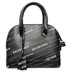 Balenciaga Ville Logo Sprint Schwarze Umhängetasche