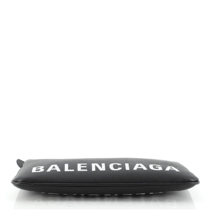 Women's or Men's Balenciaga Ville Pouch Leather Medium