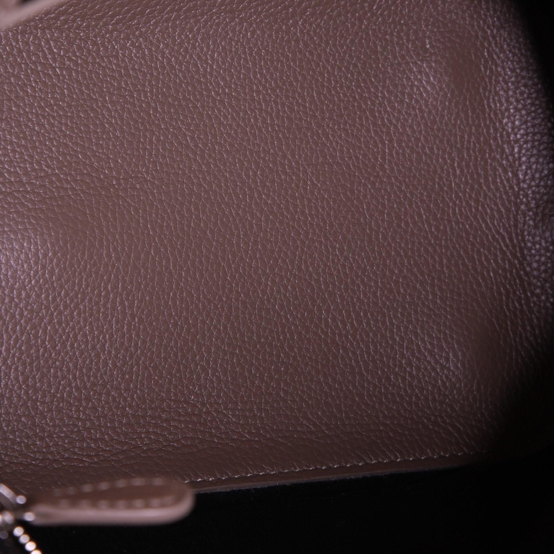 Brown Balenciaga Ville Supple Bag Leather Small