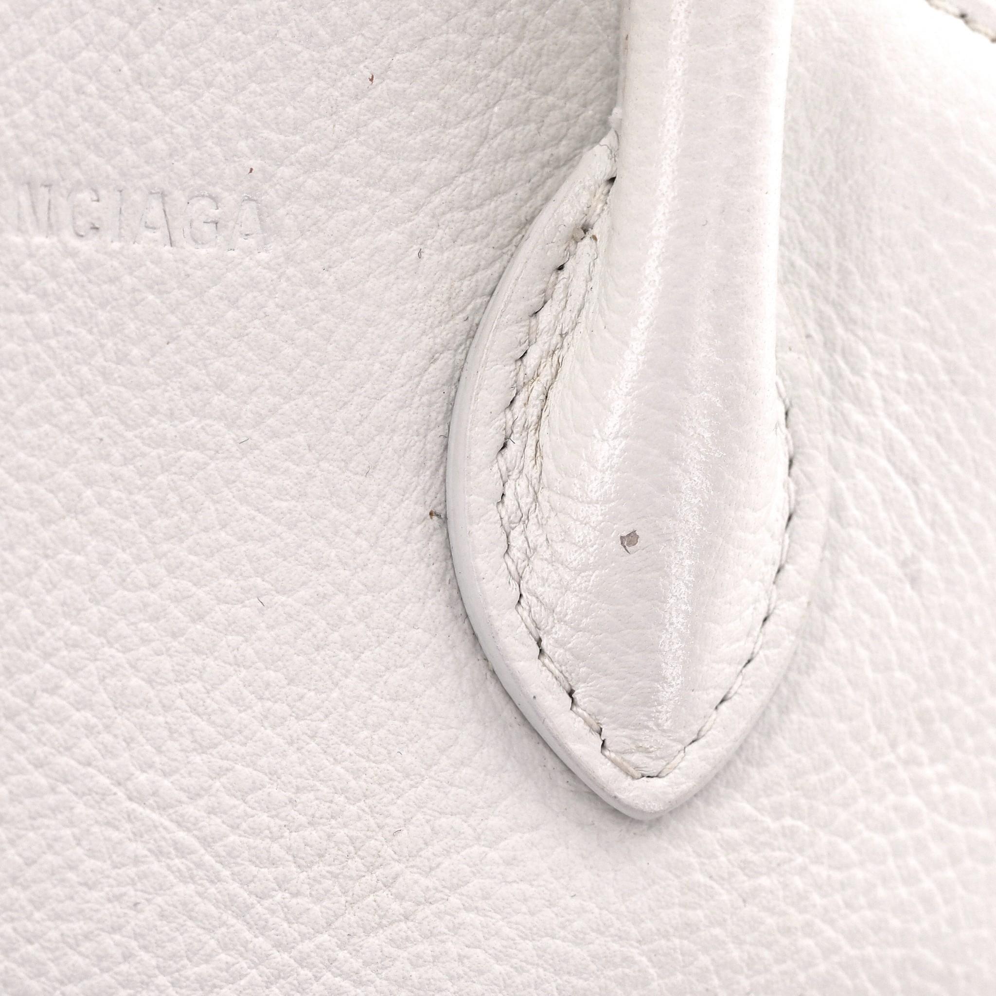 Balenciaga Ville Top Handle Leather Bag For Sale 9