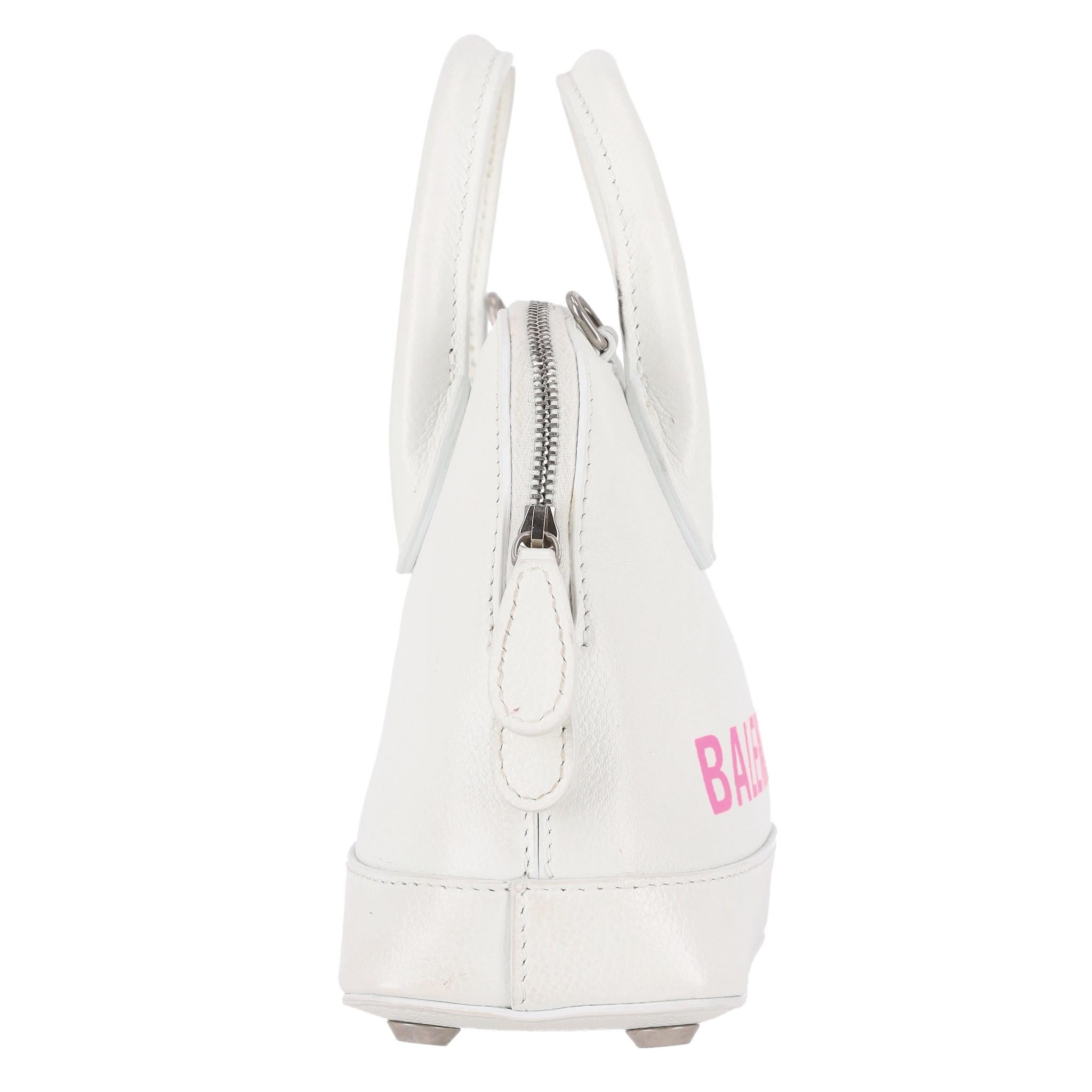 Balenciaga Ville Top Handle Leather Bag In Good Condition For Sale In London, GB