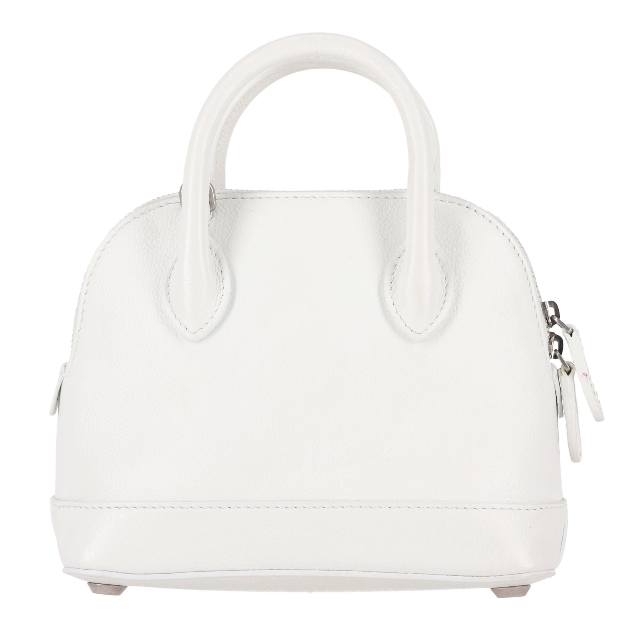 Women's or Men's Balenciaga Ville Top Handle Leather Bag For Sale