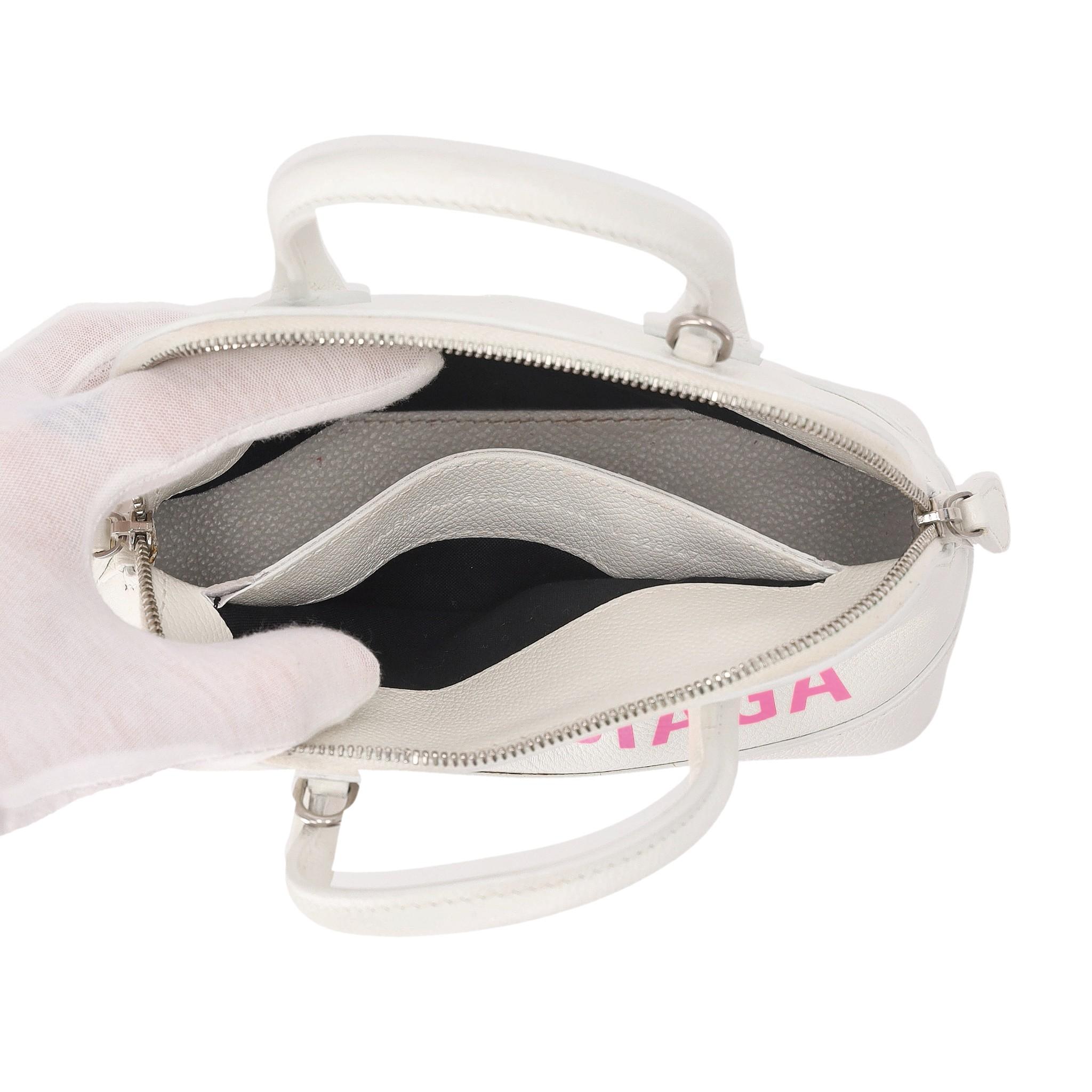 Balenciaga Ville Top Handle Leather Bag For Sale 2
