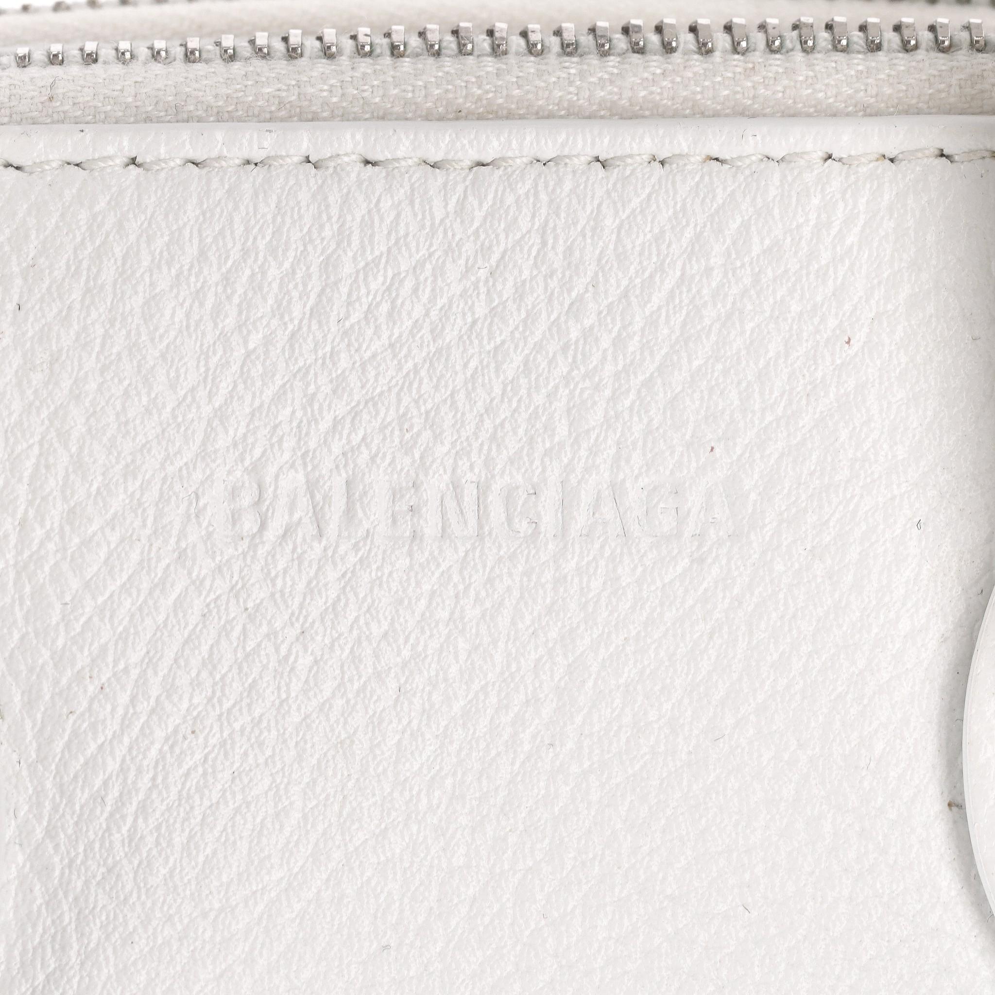 Balenciaga Ville Top Handle Leather Bag For Sale 3