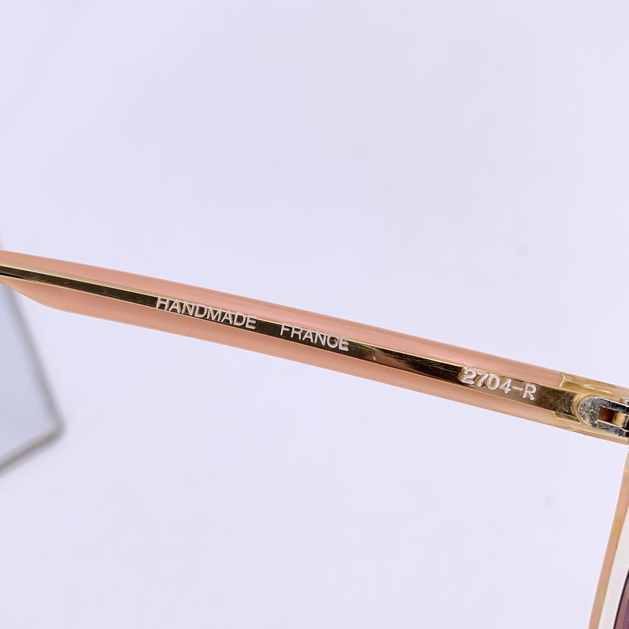 Balenciaga Vintage Babyrosa 2704-R Sonnenbrille 57/16 140mm Damen im Angebot