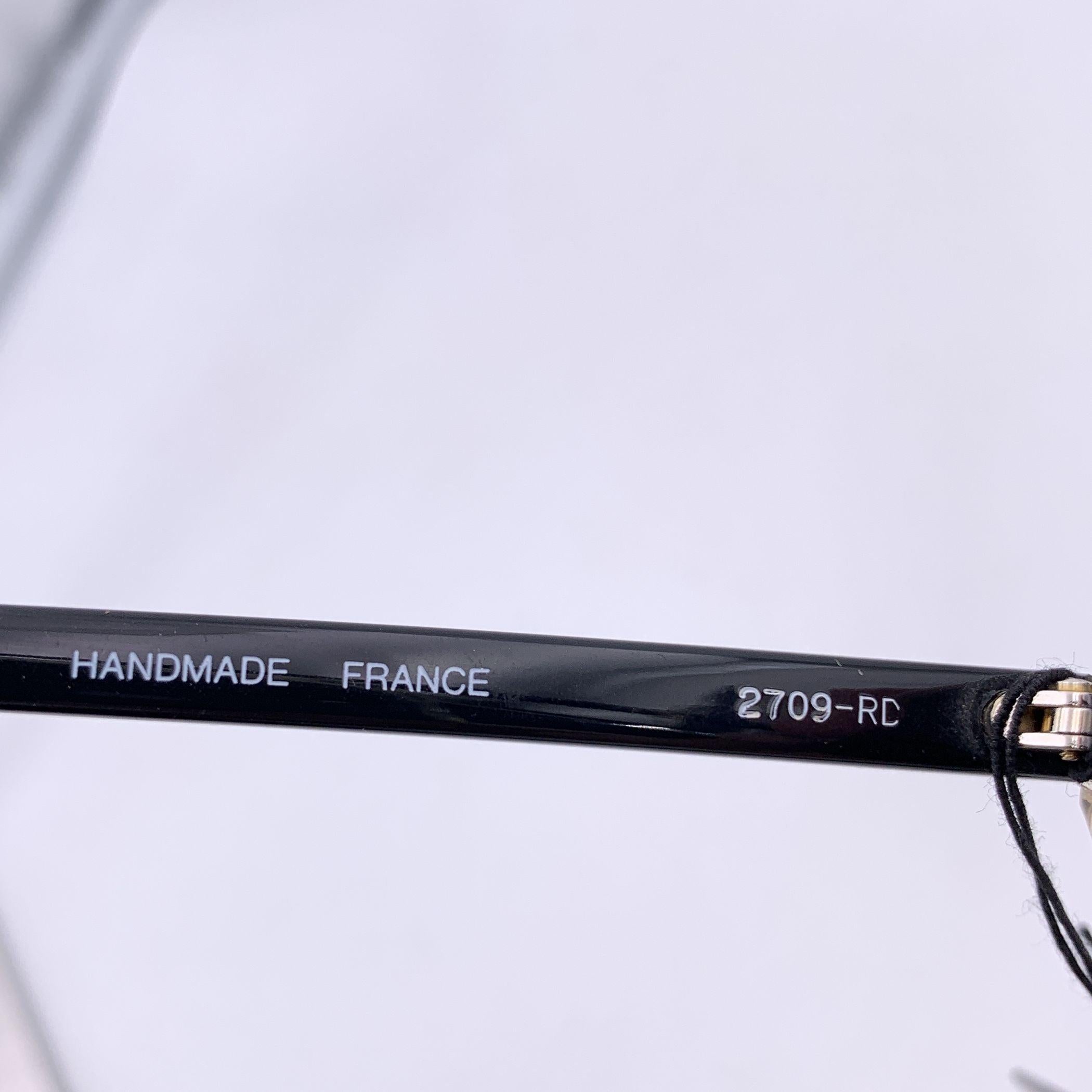 Balenciaga Vintage Black Red 2709-RD Sunglasses 54/15 140mm In Excellent Condition For Sale In Rome, Rome