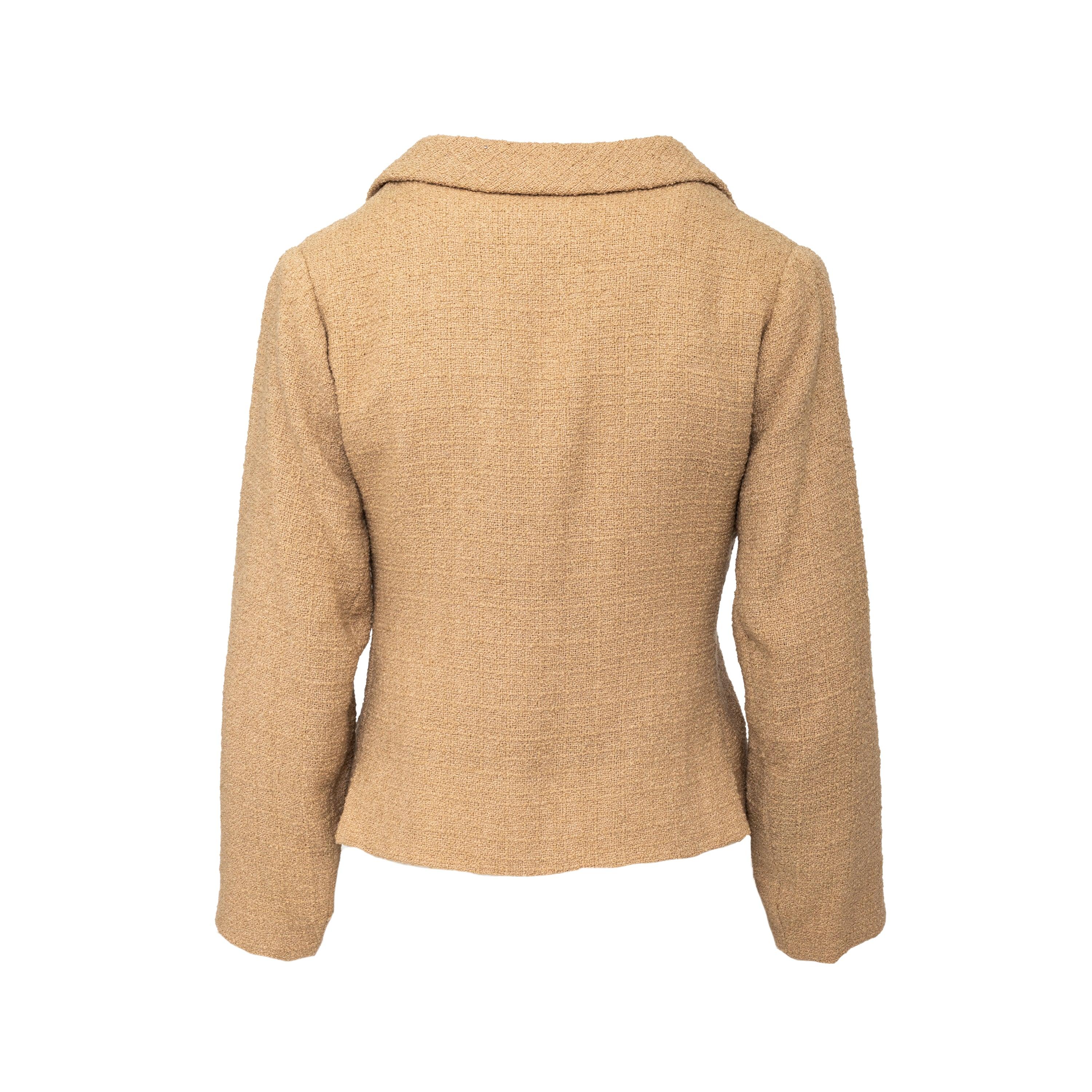 Beige Blazer vintage Balenciaga, années 50 en vente