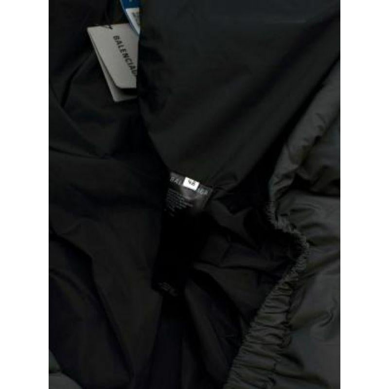 Balenciaga Wardrobe Grey BB Puffer Jacket For Sale 3