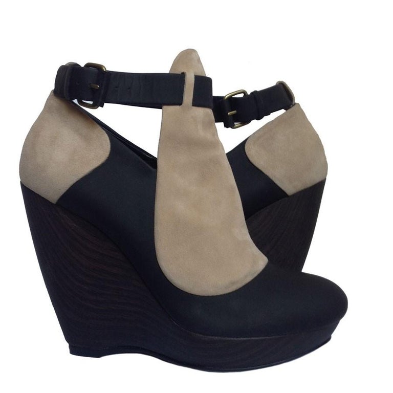 balenciaga wedge boots