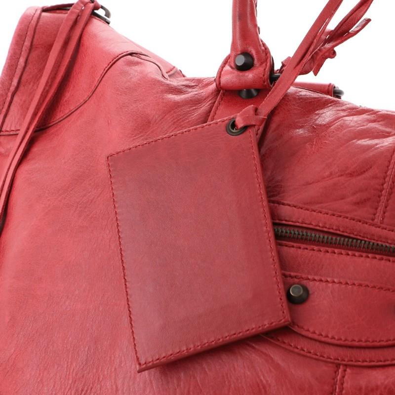 Balenciaga Weekender Classic Studs Bag Leather 4