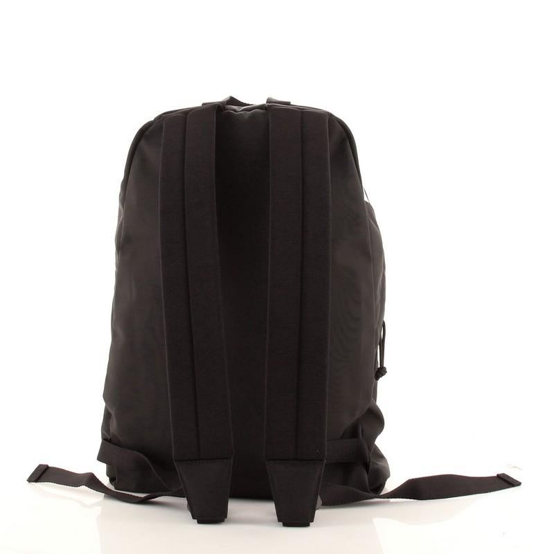 Black Balenciaga Wheel Backpack Nylon Medium