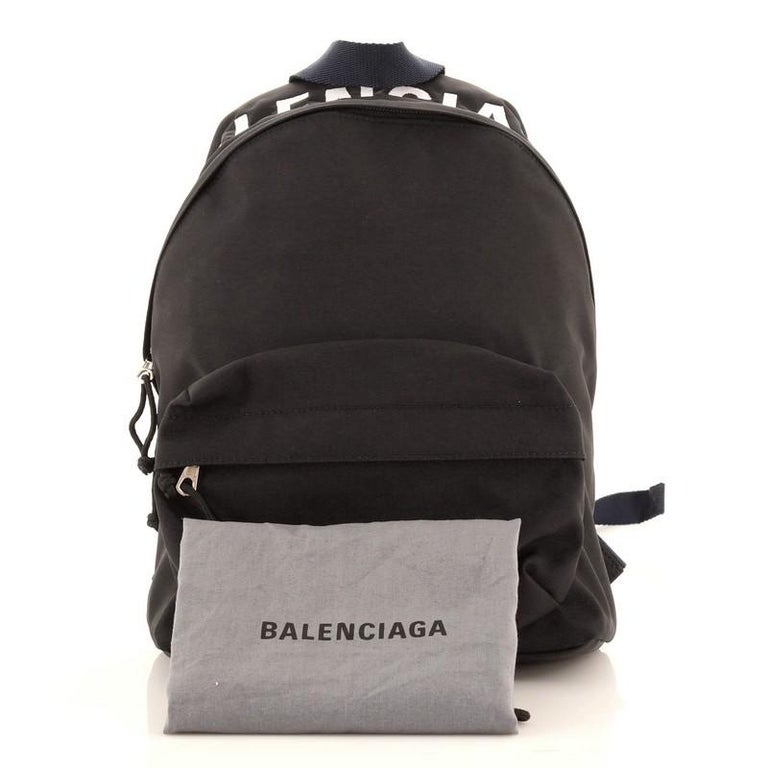 Balenciaga Wheel Backpack Nylon Small at 1stDibs