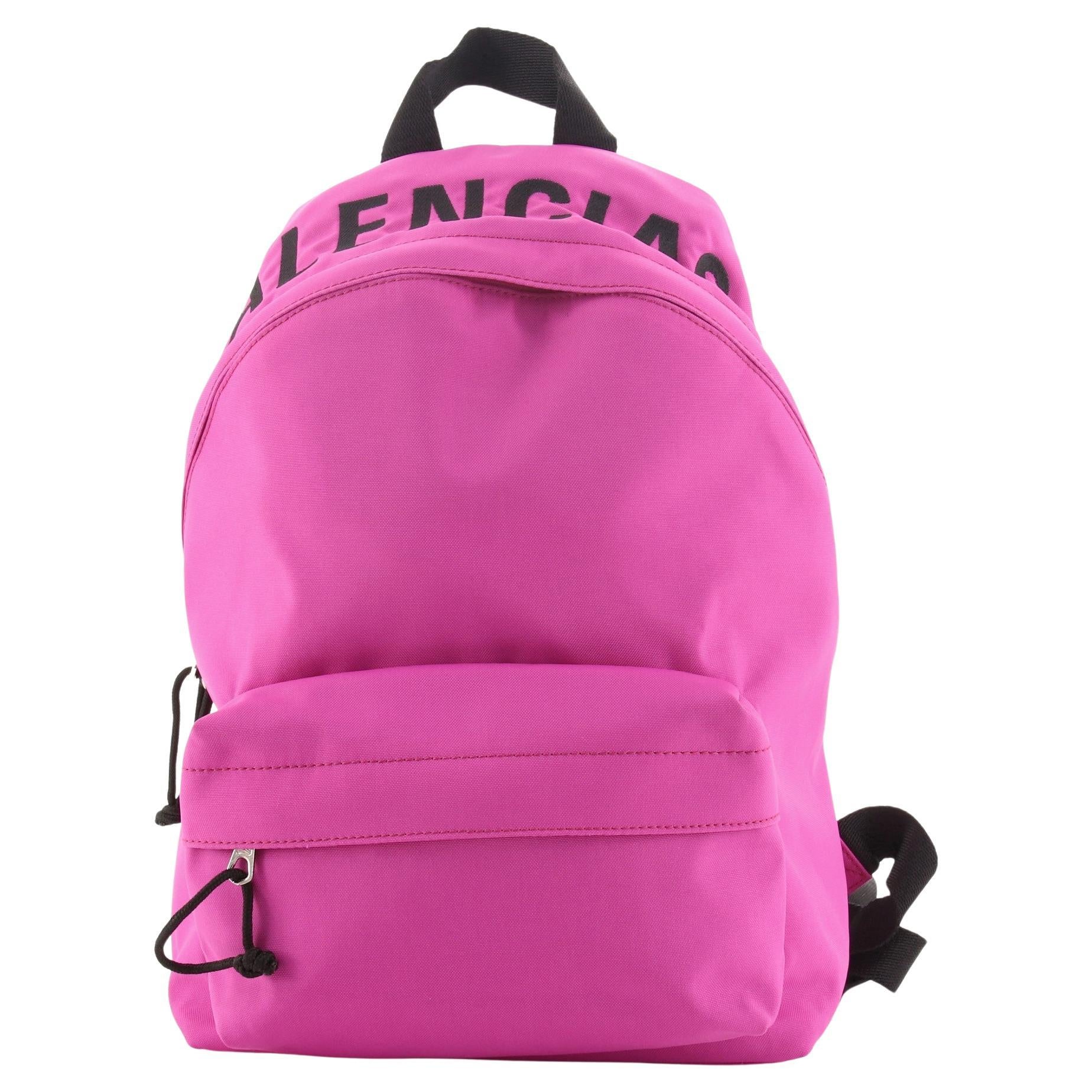 Balenciaga Wheel Backpack Nylon Small at 1stDibs