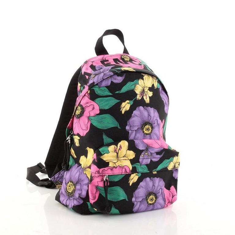 Balenciaga Wheel Backpack Printed Nylon Small at 1stDibs