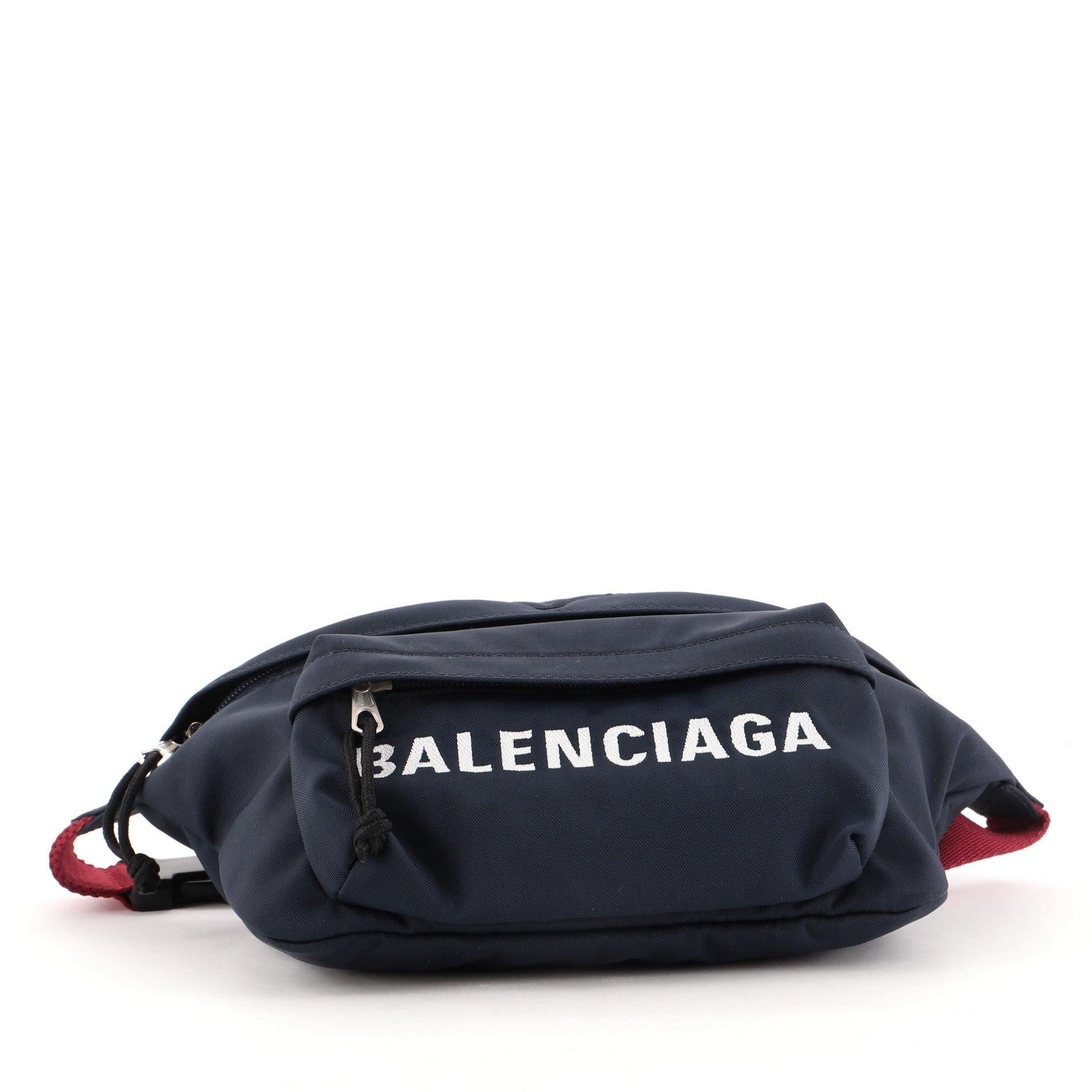 Balenciaga Rad-Gürteltasche aus Nylon   Gray        49943MSC (Grau)