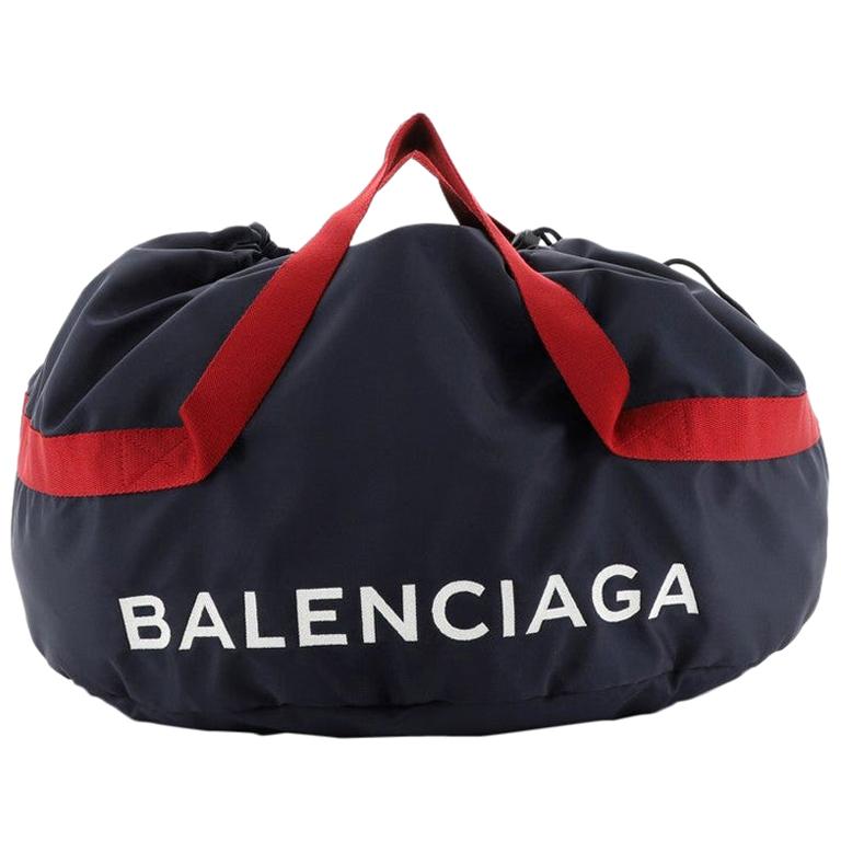 Balenciaga Wheel Duffle Bag Nylon Small at 1stDibs