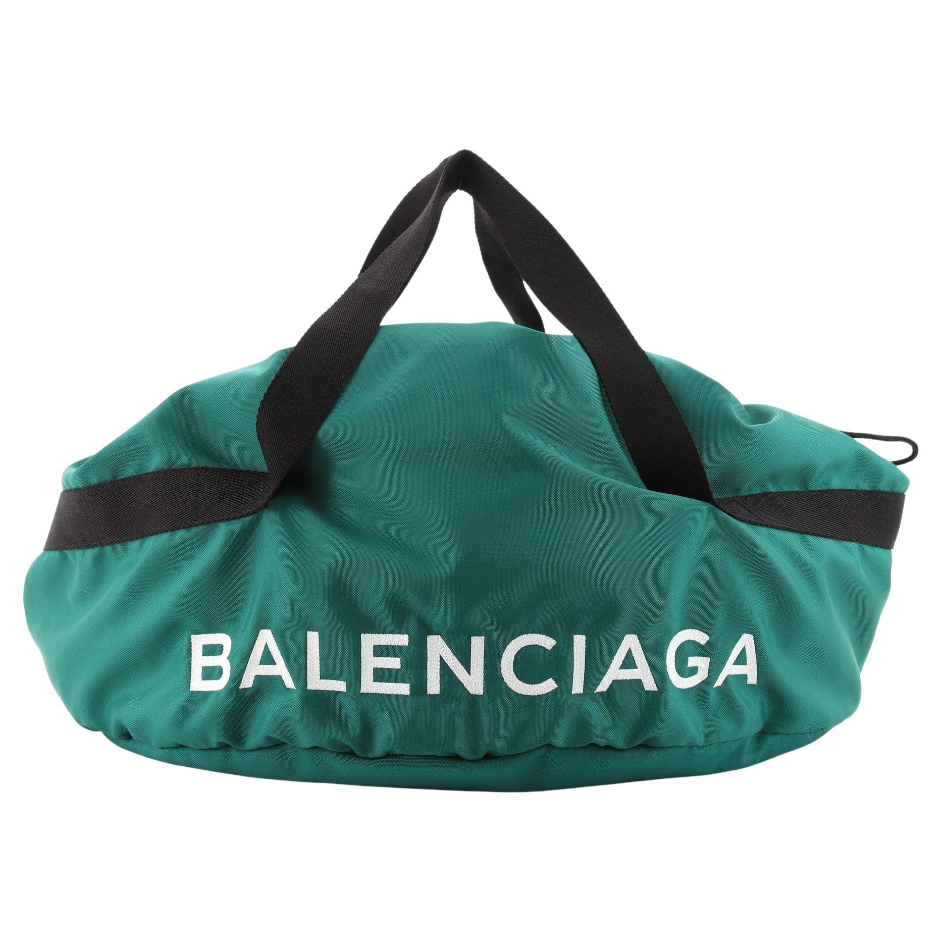 Balenciaga Wheel Duffle Bag Nylon Small For Sale at 1stDibs