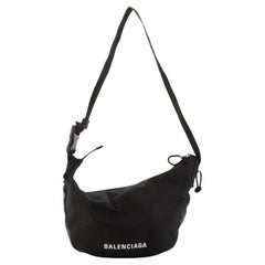 Balenciaga Wheel Shoulder Bag Nylon