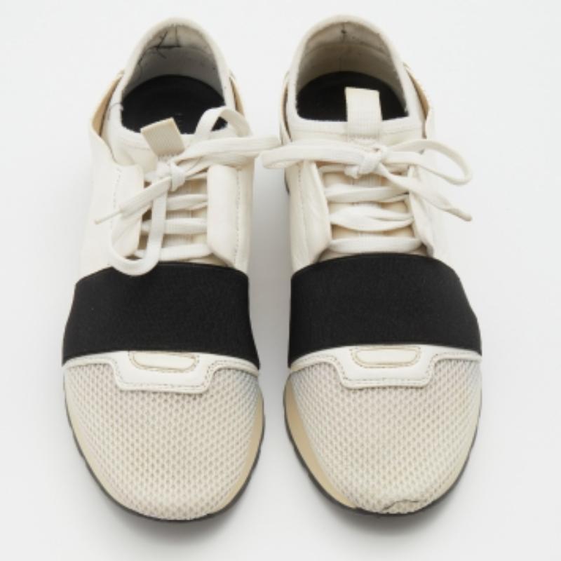 Comfort and high fashion are brought together in these fabulous designer sneakers. They have been crafted from high-quality materials into a sturdy design. Add them to your closet and walk the streets in style!
