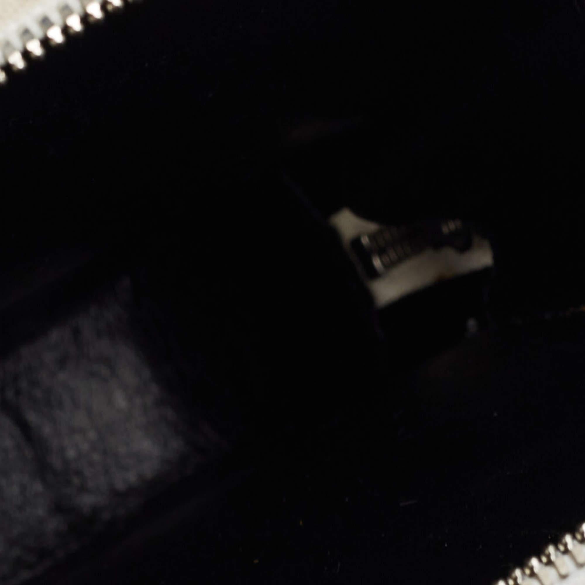 Balenciaga White Croc Embossed Leather Cash Phone Holder Bag 4