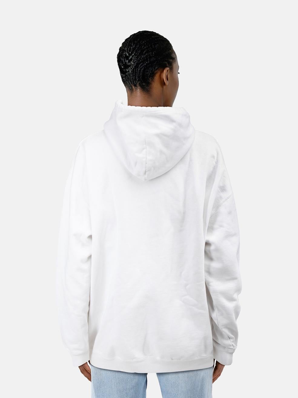 CONDITION is Very good. Minimal wear to hoodie is evident. Minimal wear to the upper centre front, the hood collar, both sleeves near the cuff where slight discolouration can be seen on this used Balenciaga designer resale item.
 

 

 

 Details
