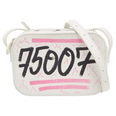 Balenciaga City Graffiti Classic Studs Bag Leather Mini at 1stDibs