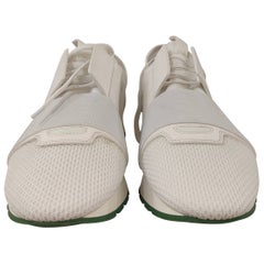 Balenciaga blanc vert baskets pour hommes NWOT