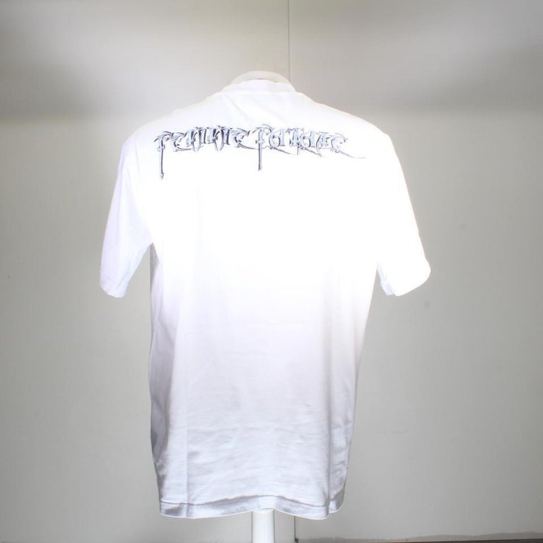 Balenciaga White L Femme Fatale Embroidery Oversize Sold Out Tee Shirt For  Sale at 1stDibs