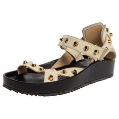 Balenciaga Arena Studded Platform Sandals Size 40 at 1stDibs | balenciaga arena sandals, balenciaga platform sandals, balenciaga sandals studded