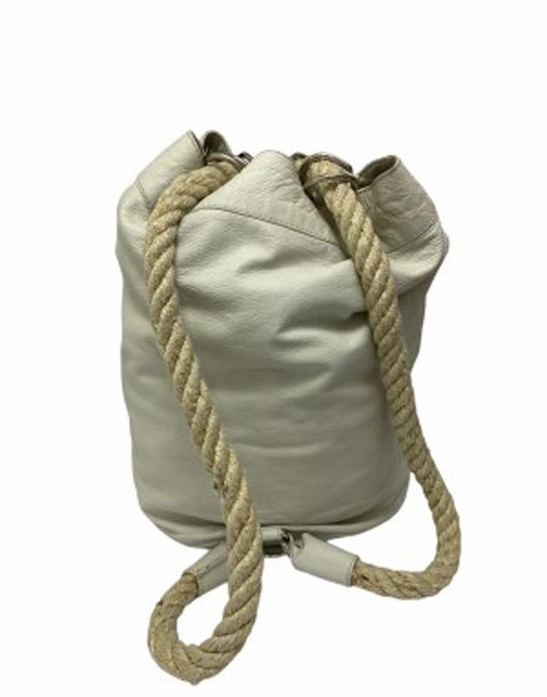 white leather bucket bag manufacturers