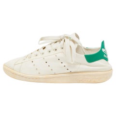 Balenciaga White Leather Low Top Sneakers 