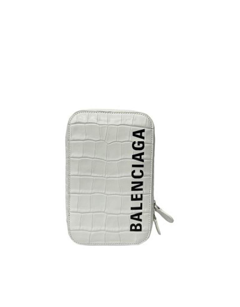 Balenciaga White Leather Mini Shoulder Bag 4