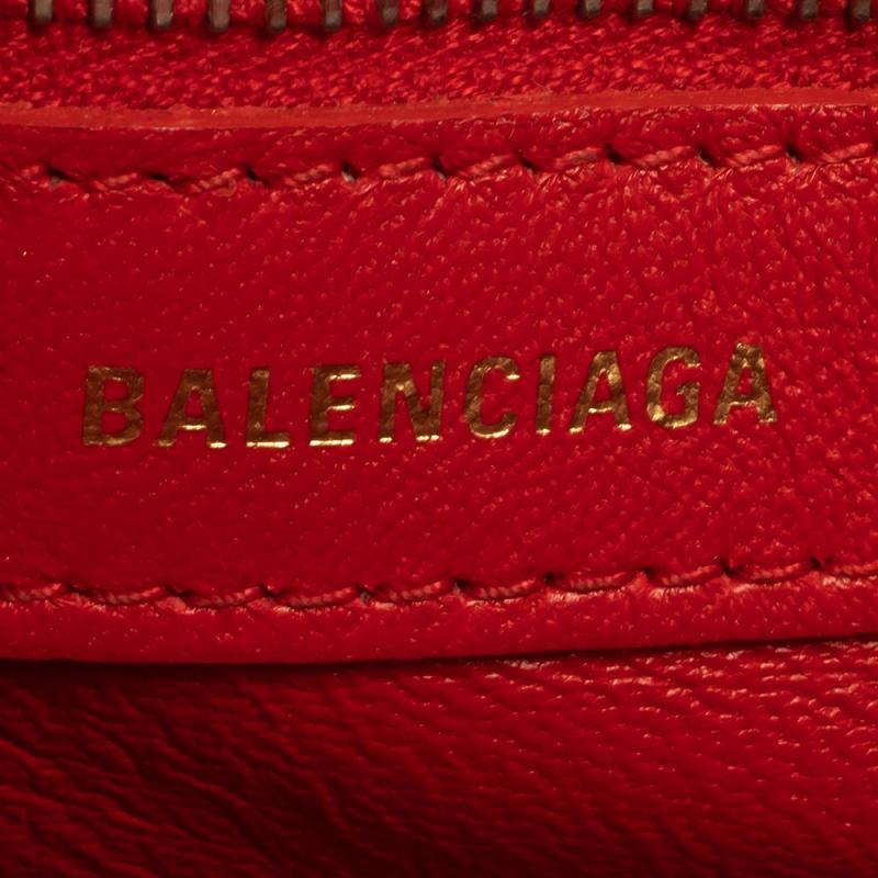 Balenciaga White Leather XXS Ville Bag 3