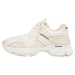 Balenciaga White Mesh Phantom Sneakers Size 38