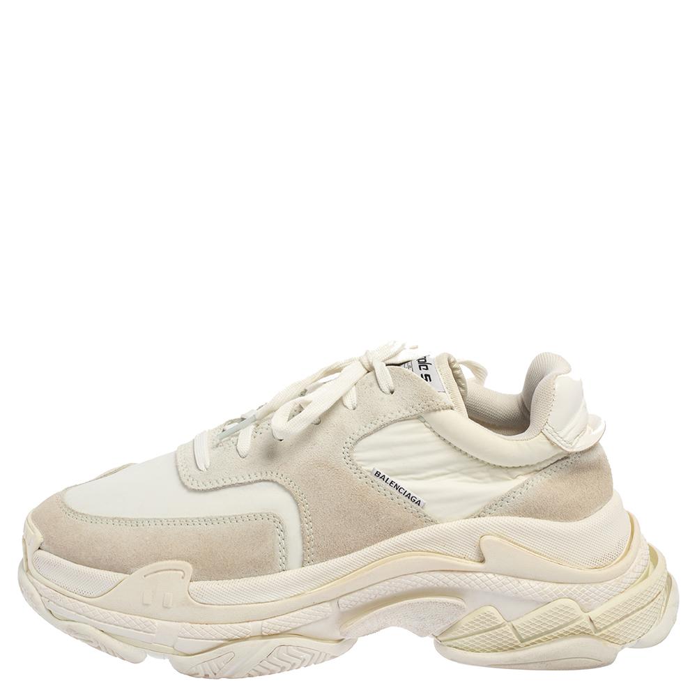 The Triple S by Balenciaga was first seen in January of 2017, but it dropped only in September of the same year. Once it launched, the shoes shook the sneaker scene and started the 