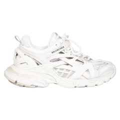 Used Balenciaga White Track 2 Trainers Size UK 5