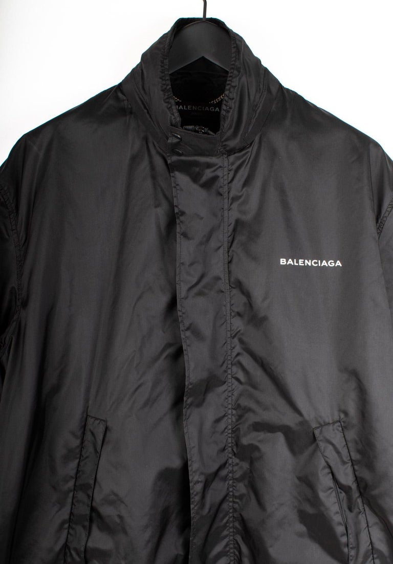 Balenciaga Men Jacket Wind Protection Oversized Size M, S1364 For