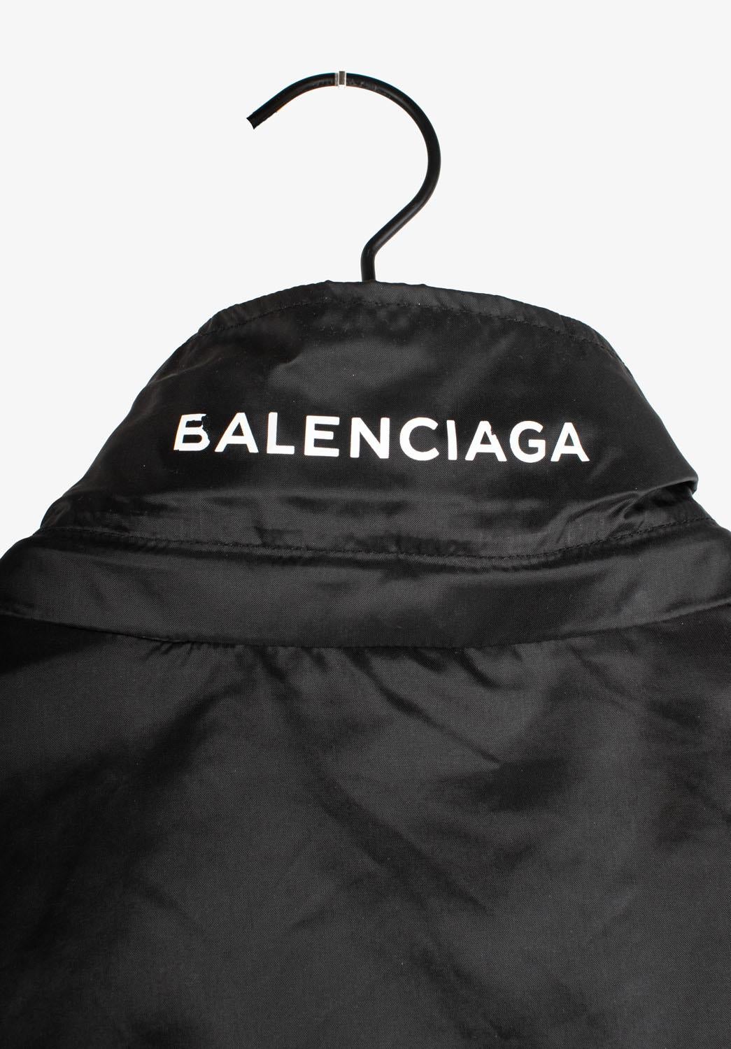 Balenciaga Herrenjacke Windschutz in Übergröße M, S1364 im Angebot 2