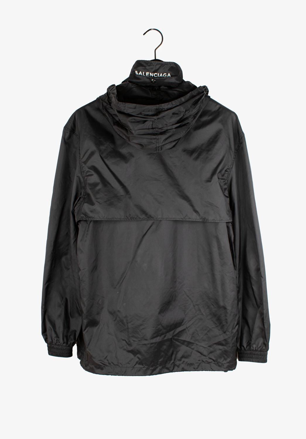 Balenciaga Herrenjacke Windschutz in Übergröße M, S1364 im Angebot 4