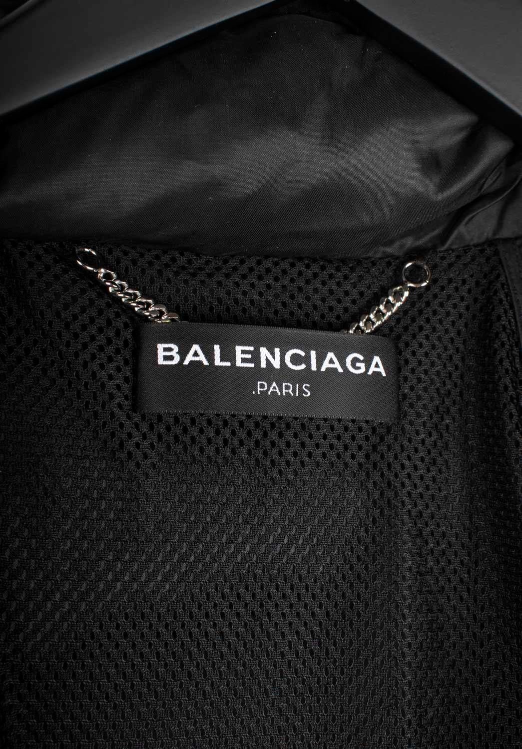 Balenciaga Herrenjacke Windschutz in Übergröße M, S1364 im Angebot 5