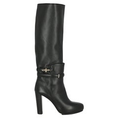 Balenciaga Woman Boots Black Leather IT 40