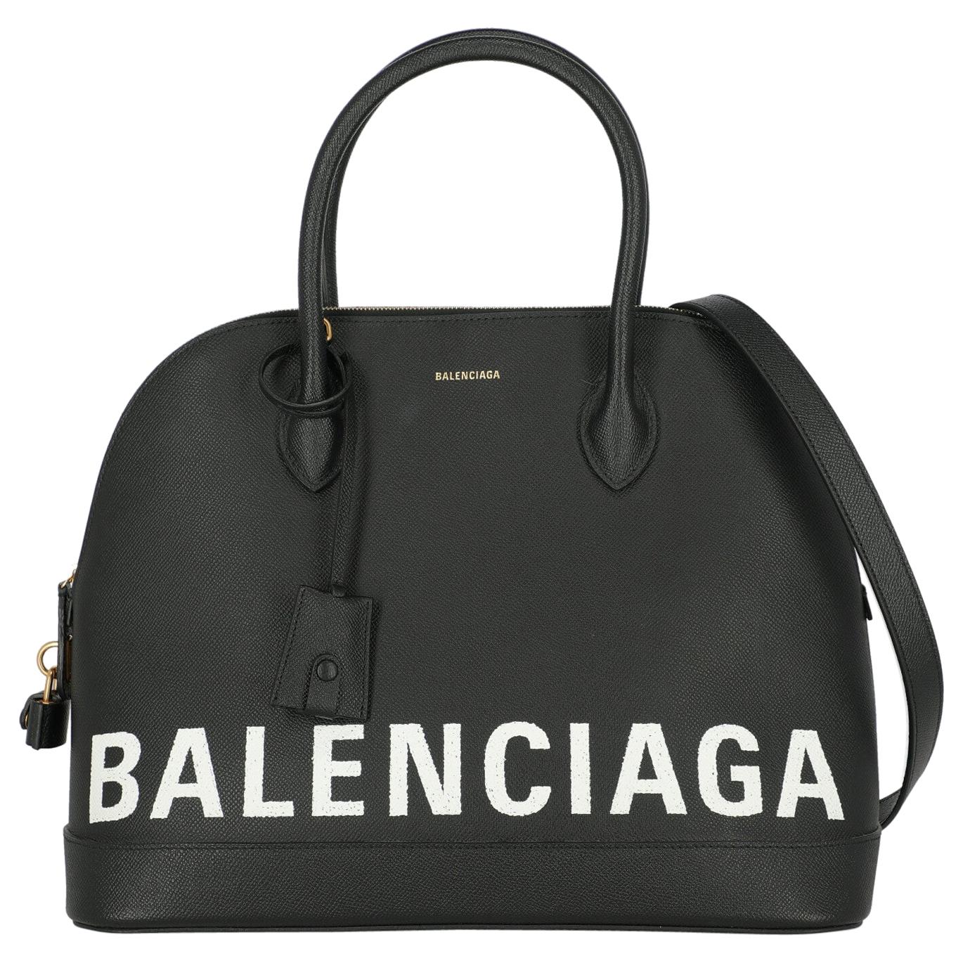 Balenciaga Woman Handbag Black Leather
