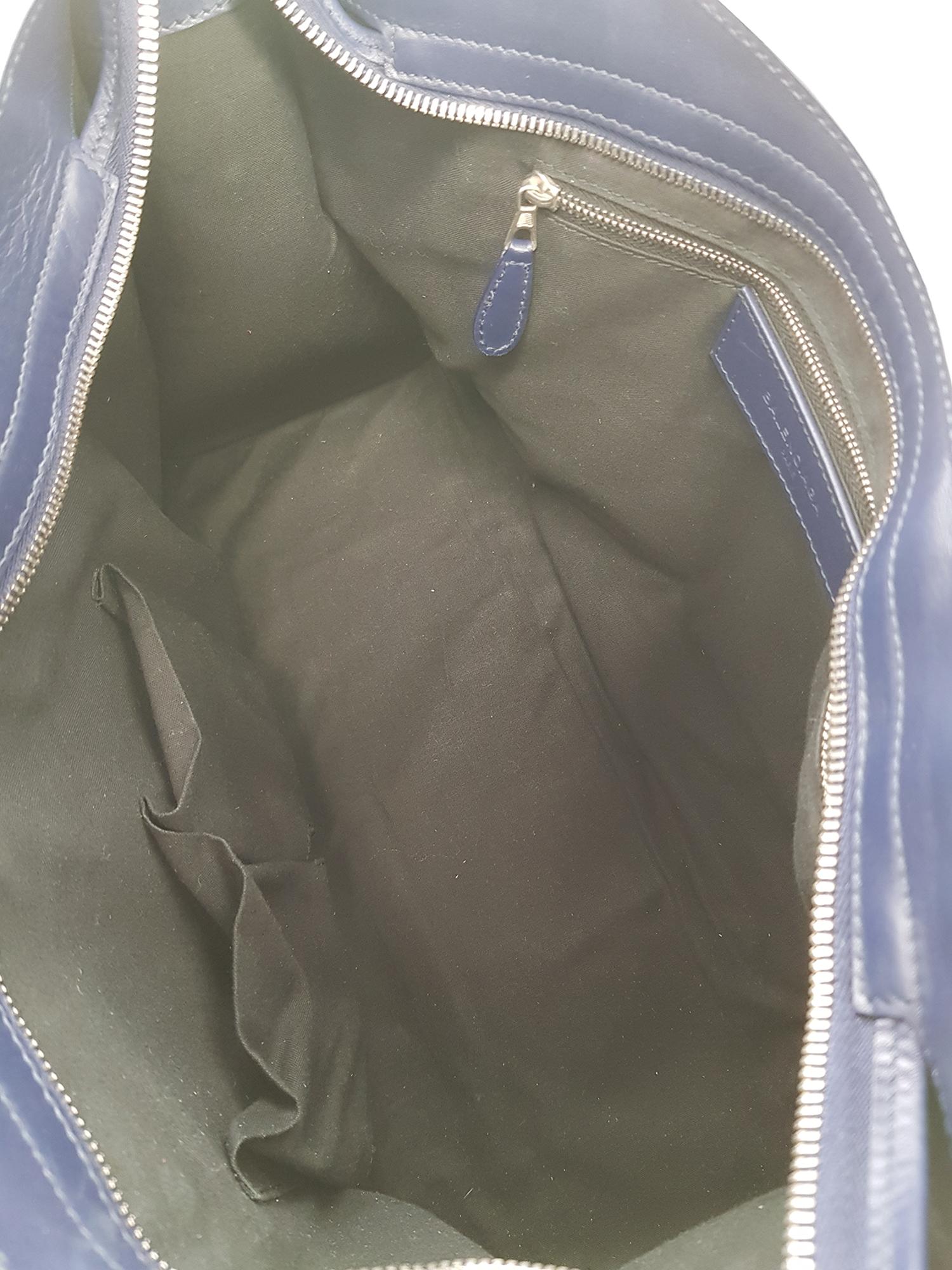 Balenciaga Woman Handbag City Navy Leather For Sale 1