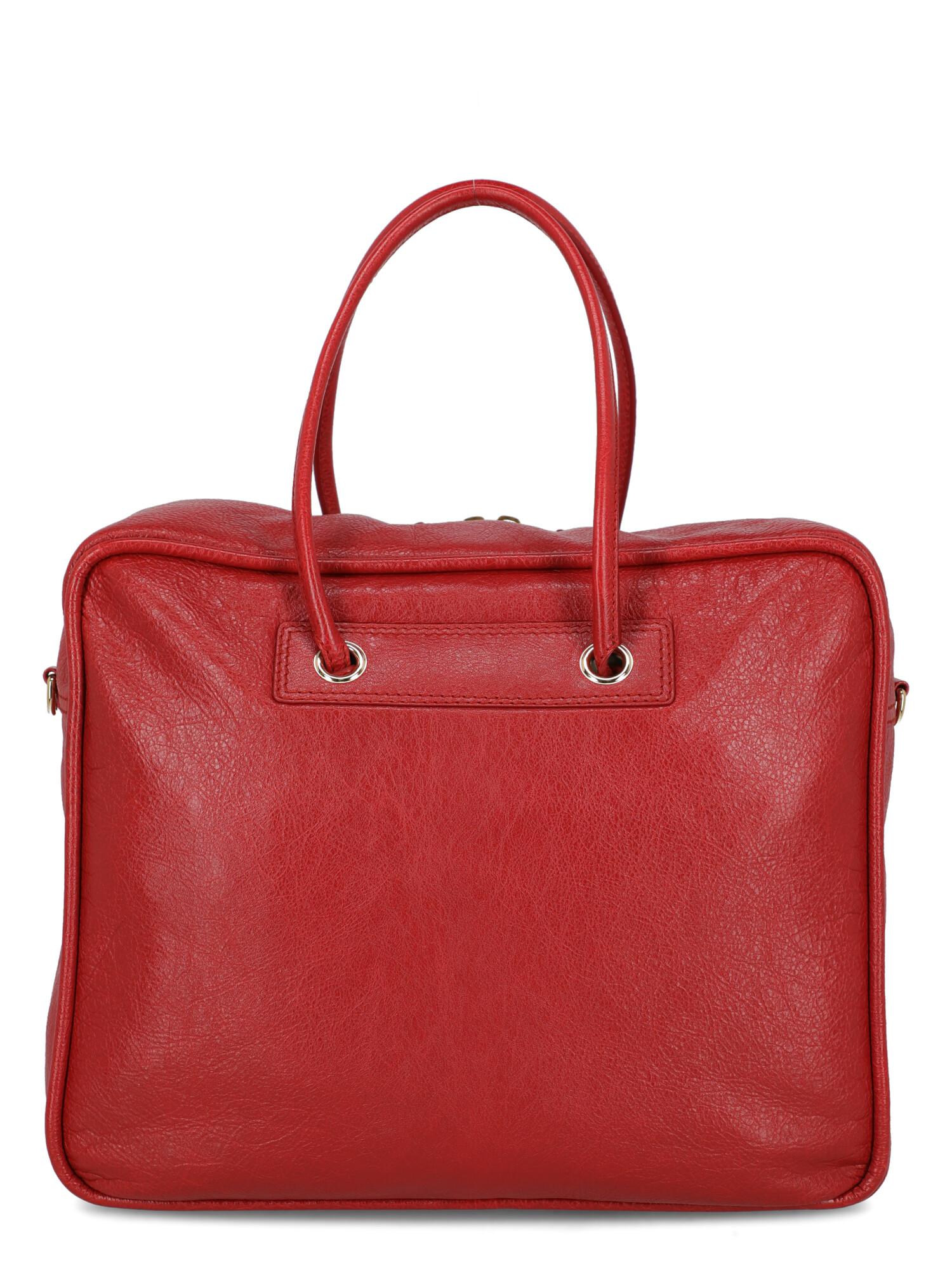 Women's Balenciaga Woman Shoulder bag Red Leather For Sale