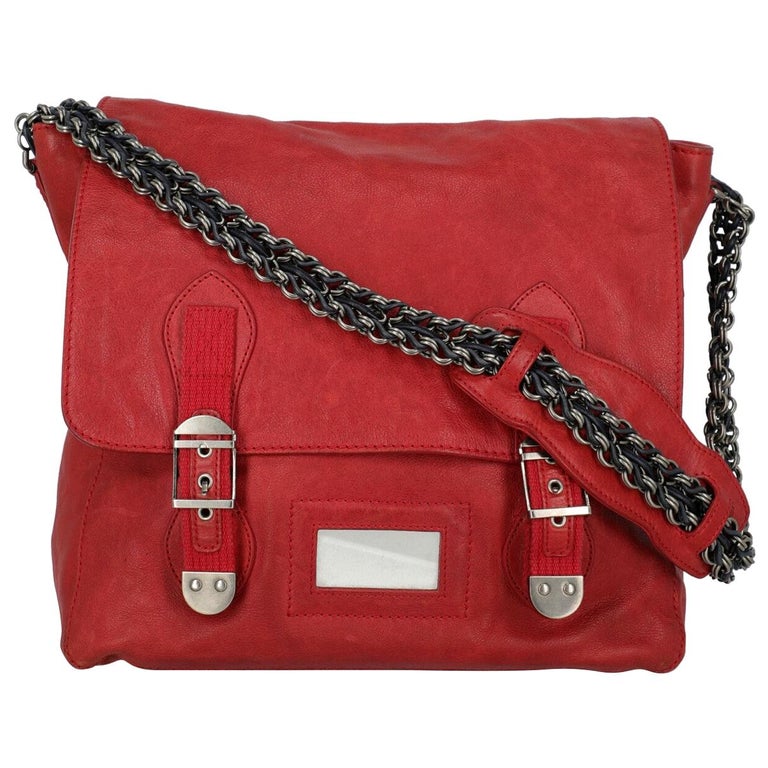 small red balenciaga bag