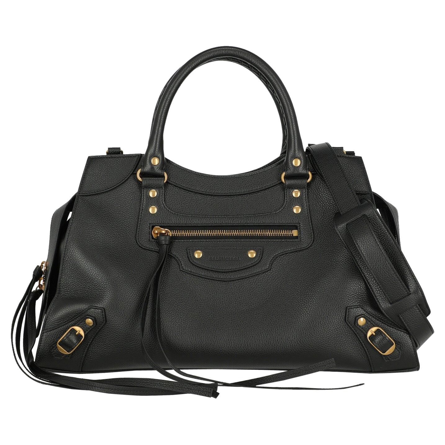 Balenciaga  Women   Handbags  Black Leather 
