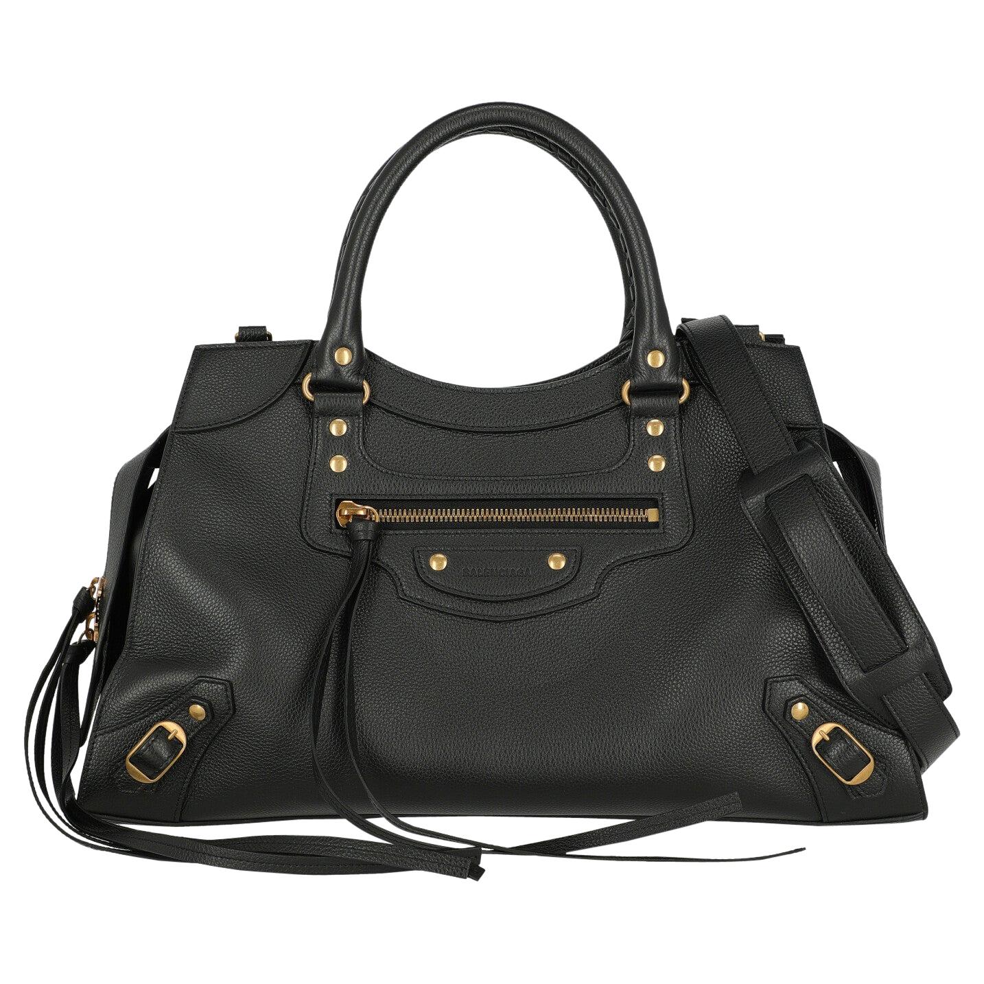 Balenciaga  Women   Handbags  Black Leather