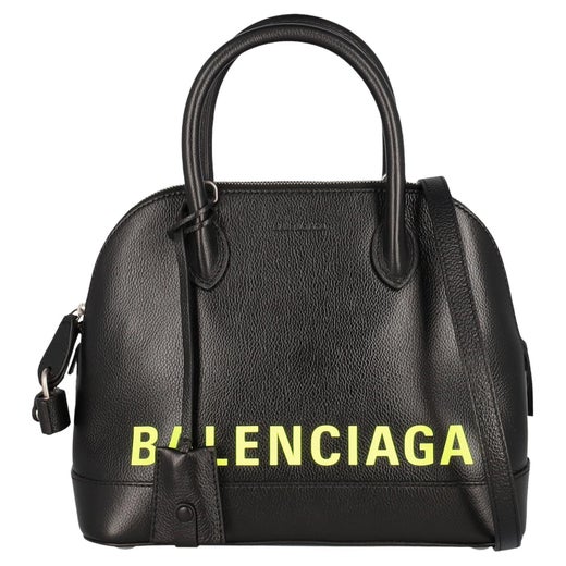 Balenciaga Women Handbags Black, Neon Leather For Sale at 1stDibs