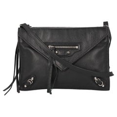 Balenciaga Giant The City 2way 867236 Black Leather Shoulder Bag For ...